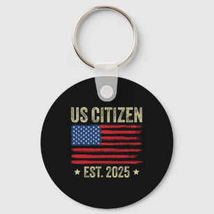 Chaveiro Cidadania Americana Decoration American New Citize
