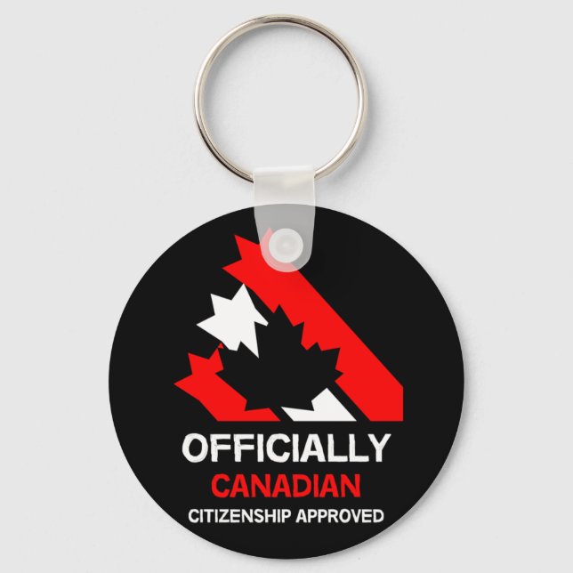 Chaveiro Cidadania canadense | Presente | Larg de Celebraçã (Frente)