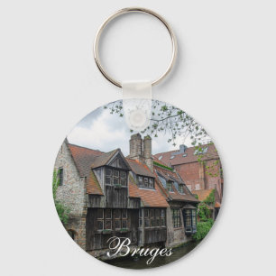 Chaveiro Cidade antiga de Bruges na Bélgica