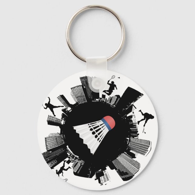 Chaveiro Cidade de Badminton (Frente)