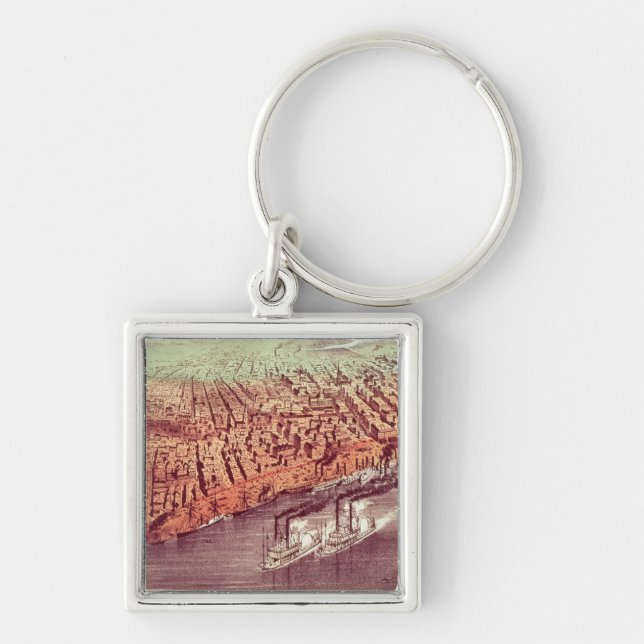 Chaveiro Cidade de Nova Orleães (Frente)