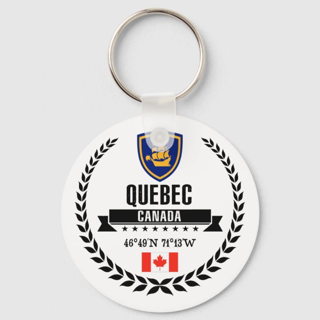 Chaveiro Cidade de Quebec (Frente)