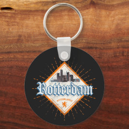 Chaveiro Cidade de Roterdão, Países Baixos Skyline - Holand