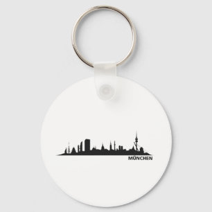 Chaveiro Cidade München - Skyline 1c