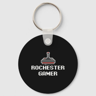 Chaveiro Cidade Rochester Gamer 8-bit