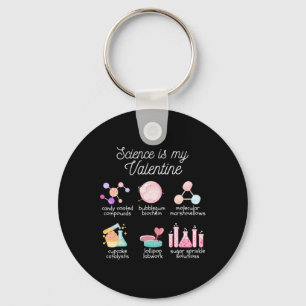 Chaveiro Ciência É Meu Namorado Química Biologia Física 