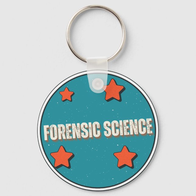 Chaveiro Ciência Forense (Frente)