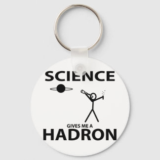 Chaveiro Ciência me dá uma engrenagem do Nerd do Hadron Sti