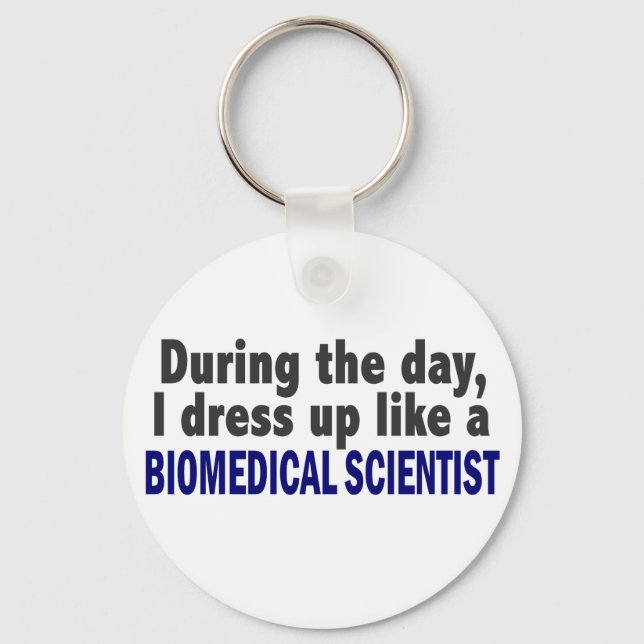 Chaveiro Cientista Biomédico Durante O Dia (Frente)