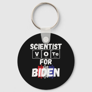Chaveiro Cientista Vota Biden