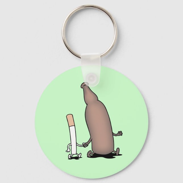 Chaveiro Cigarros-n-Cerveja (Frente)