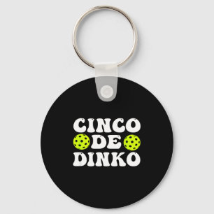 Chaveiro Cinco de dinko - pickle ball engraçado