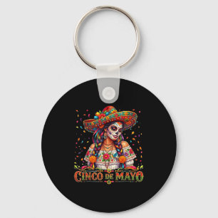 Chaveiro Cinco de maio 2026 festa mexicana 5 de maio garota