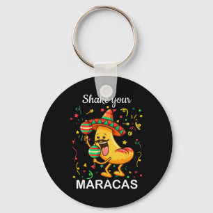 Chaveiro Cinco De Mayo Agita Sua Maracas Nachos Mexicanos P