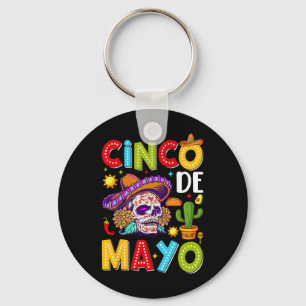 Chaveiro Cinco De Mayo Camisa Partido Mexicano Figurume 5 D