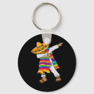 Chaveiro Cinco De Mayo Dabbing Poncho Kids Toddler Mexicano