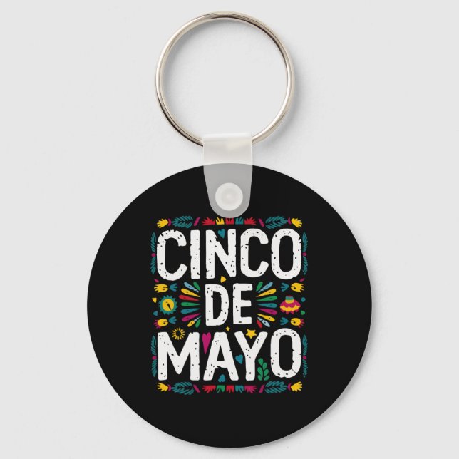 Chaveiro Cinco De Mayo Festa Mexicana 5 De Maio 3  (Frente)