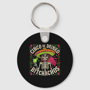 Chaveiro Cinco De Mayo Funny Partido Mexicano Cinco De Drin
