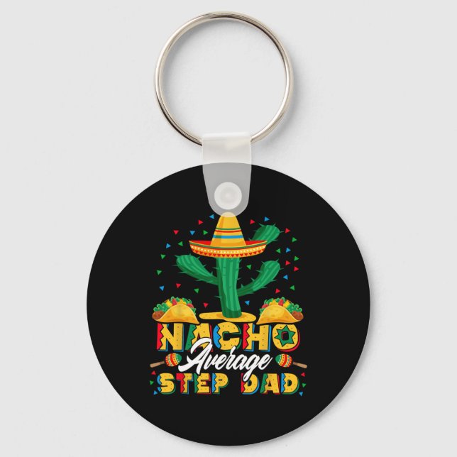 Chaveiro Cinco De Mayo Nacho Amante De Nachos De Pai Postiç (Frente)