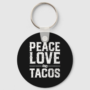 Chaveiro Cinco De Mayo Paz Amor E Tacos Homens Mulheres Mex