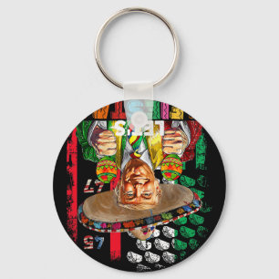 Chaveiro Cinco De Mayo Trump Taco Funny Vamos Trump Mexican