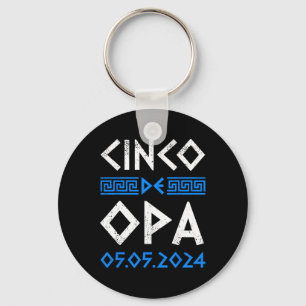 Chaveiro Cinco De Opa Funny Cinco De Mayo Orthodox Grego Ea