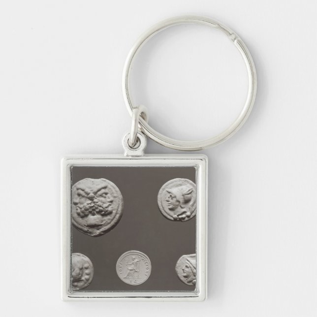 Chaveiro Cinco moedas (Frente)