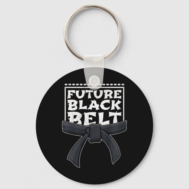Chaveiro Cinto Negro Futuro (Frente)