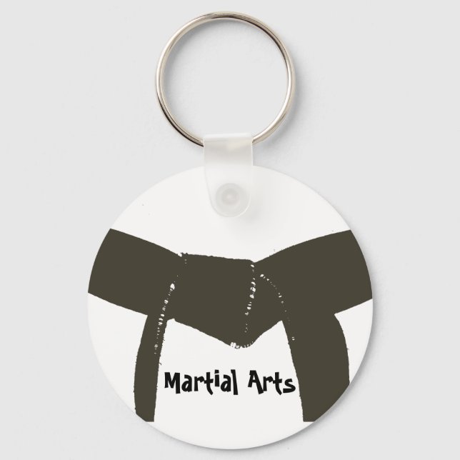Chaveiro Cinturão de Artes Marciais (Frente)