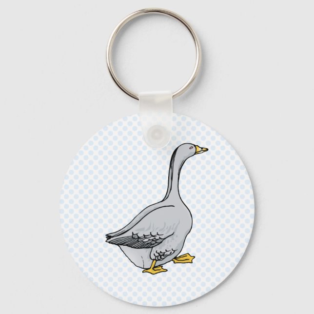Chaveiro Cinza Goose (Frente)