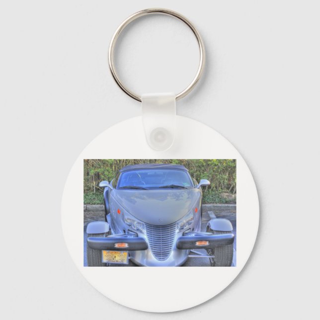 Chaveiro Cinza HDR Plymouth Prowler Ready to Go (Frente)