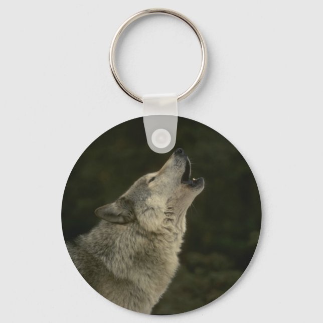 Chaveiro Cinza Wolf (Frente)