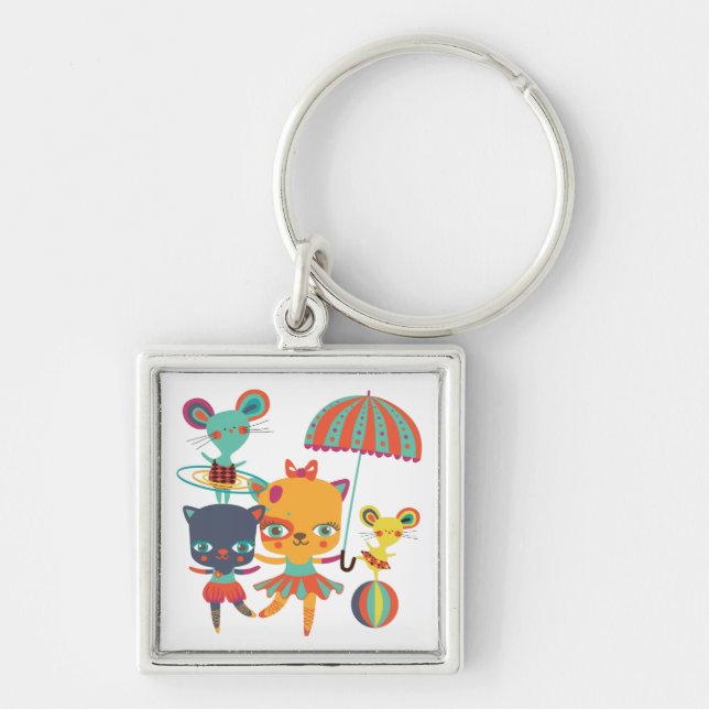 Chaveiro Circo Cuties (Frente)