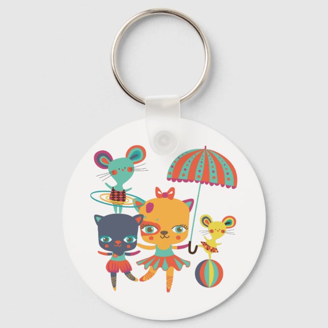 Chaveiro Circo Cuties (Frente)