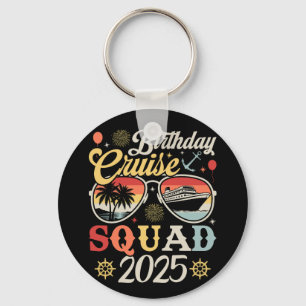 Chaveiro Círculo de Correspondência Familiar Birthday Cruis