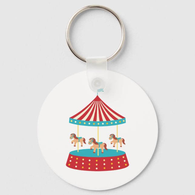 Chaveiro Circus Carousel (Frente)
