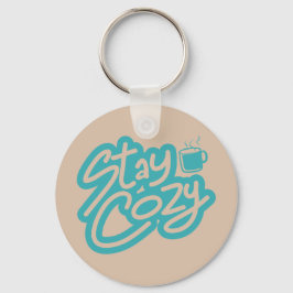 Chaveiro Citação de inverno do Outono de Mantenha-se conven