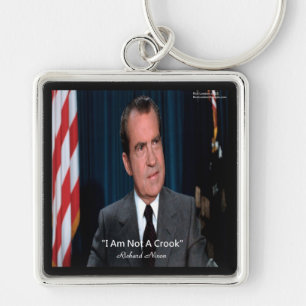 Chaveiro Citação de Nixon & Não Um Ladrão