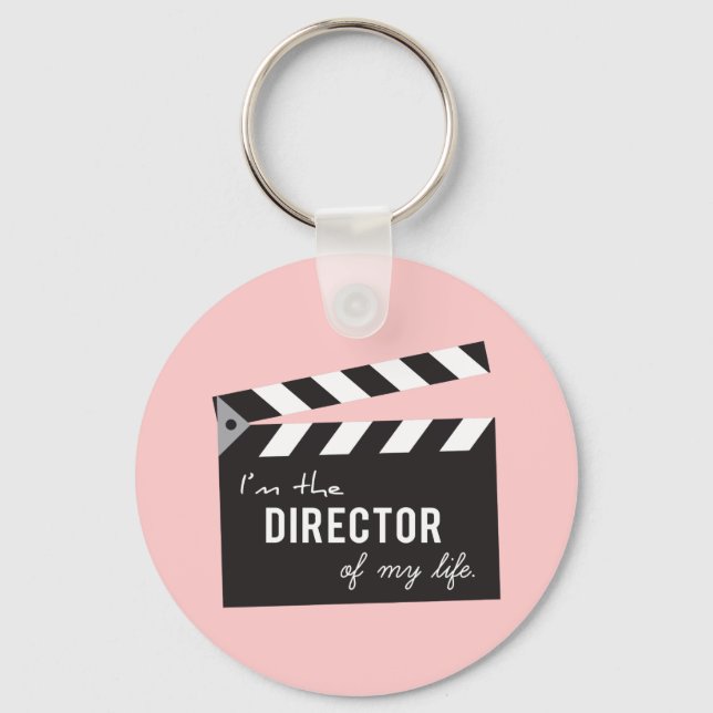 Chaveiro Citação, Diretor da minha vida, Quadro de Ação (Frente)