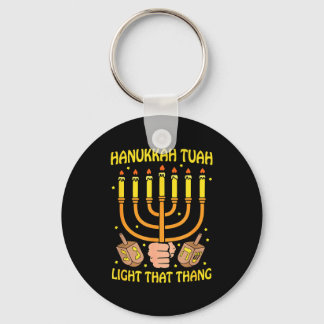 Chaveiro Citação Engraçada Hanukkah Tuah Acenda Aquilo Desi