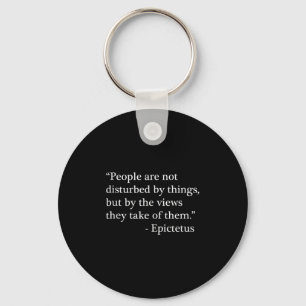 Chaveiro Citação Estática Da Visão Filosófica Epictetus De 