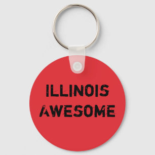 Chaveiro Citação Incrível de Illinois