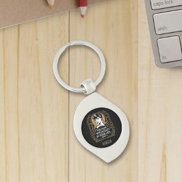 Chaveiro Citação Personalizada de Típica Moderna de Tendênc