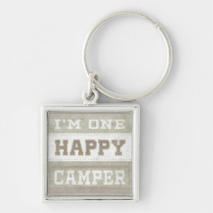 Chaveiro Citação  Sou um Camper Feliz