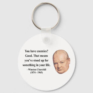 Chaveiro Citações 3b de Winston Churchill