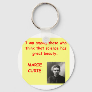 Chaveiro Citações de Marie Curie