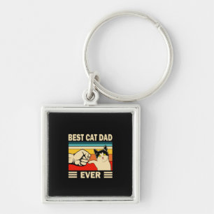 Chaveiro Citações do Avô   Melhor Pai De Gato Nunca
