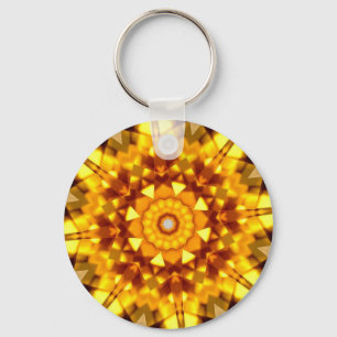 Chaveiro Citrina Caleidoscópio