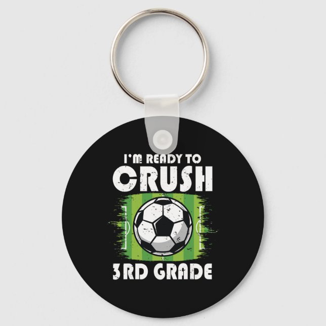 Chaveiro Ck De Volta à Escola Primeiro Dia Da 3ª Série Fute (Frente)