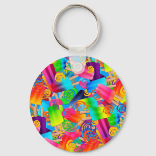 Chaveiro CKC Picle Swirls Blue-CHAVEIRO